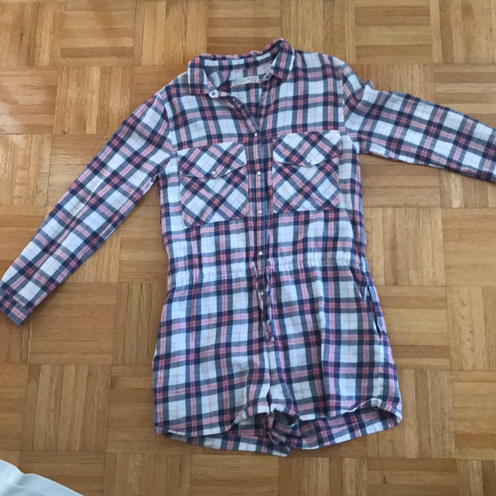 Zara girls long sleeve romper